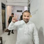 Tripura LS Election 2024 : Hon’ble Transport & Tourism Minister Sushanta Chowdhury Cast His Vote In The General Election To Tripura Lok Sabha Seat.