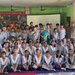Indian Army’s Continues With Its Awareness Campaign For The Tribal Youth Of Tripura.