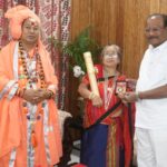 Hon’ble Governor Indrasena Reddy Nallu Felicitated Padma Shri Awardee Chitta Ranjan Debbarma And Smriti Rekha Chakma.