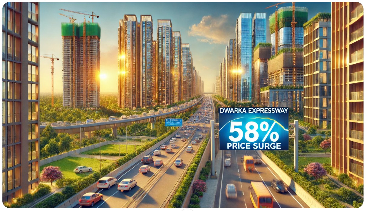 Dwarka Expressway Leads India’s Real Estate Boom With A 58% Price Surge.