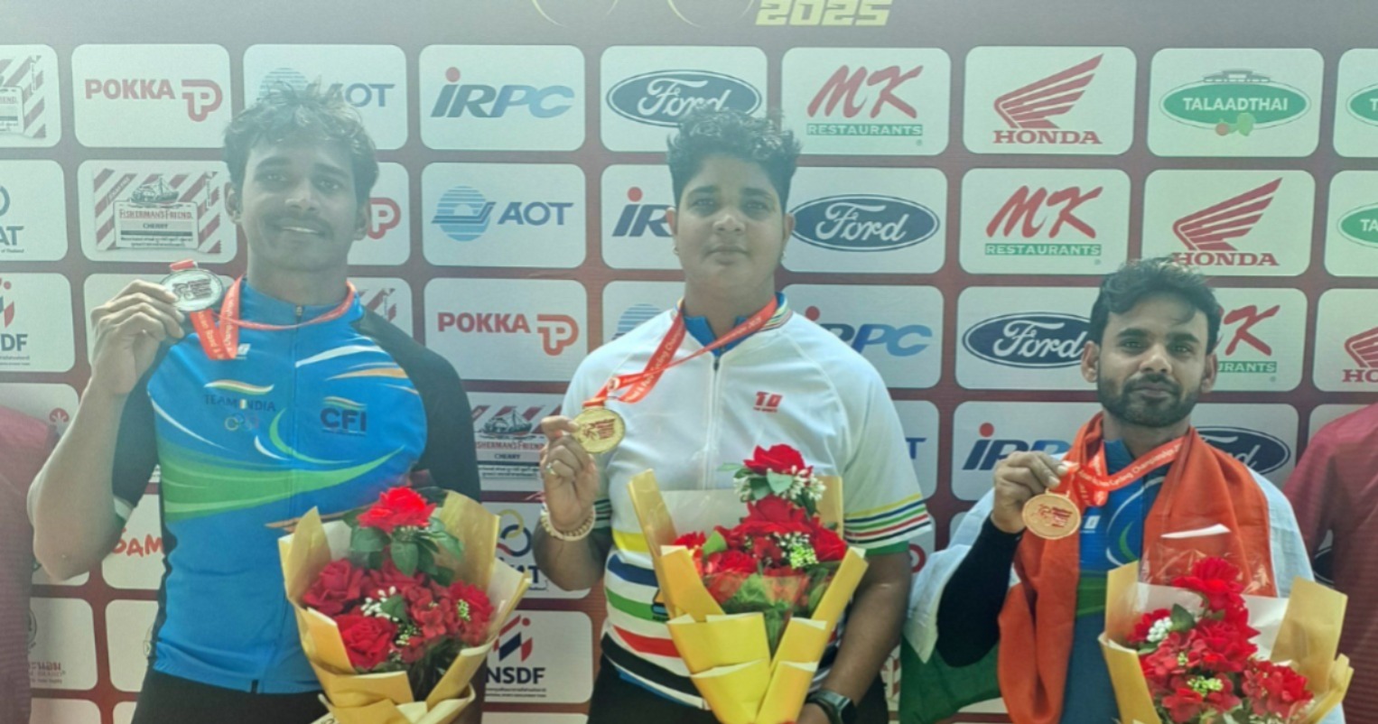 Indias Triumph Continues On Day 2 Of The Asian Road & Paracycling  Championship. - TRIPURA STAR NEWS