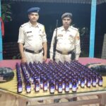 Seizure Of Dry Cannabis And ESKUF Cough Syrup Worth ₹1.2 Lakh In Sonamura, Tripura By Sonamura Police.