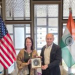 H.E. Dr. Nawab Mir Nasir Ali Khan Meets U.S. Consul General H.E. Laura Williams To Explore Trilateral Cooperation.