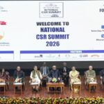 Vice-President Shri C. P. Radhakrishnan Addresses National CSR Summit 2026 At Bharat Mandapam.
