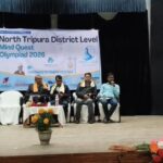 Felicitating Meritorious Students At The Mind Quest Olympiad.