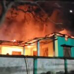 Mysterious Fire At Bagbasa Gram Panchayat Office; Important Documents And Furniture Reduced To Ashes.