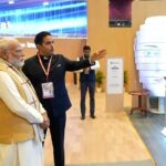 Prime Minister Modi Visits Jio AI Pavilion At India AI Impact Summit.