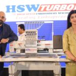 Actress Pranitha Subhash Launches Hsw’s  Embroidery Machines.