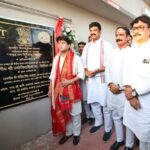 Union Minister Of Communications Shri Jyotiraditya M. Scindia Inaugurates Samriddhi Kendra Under Samriddh Gram Phygital Services Initiative At Umri Village, Guna District, Madhya Pradesh.
