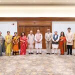 Prime Minister Meets Trustees Of Indira Gandhi National Centre For The Arts.