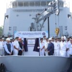 Fourth Survey Vessel (LARGE) ‘Sanshodhak’ Delivered To Indian Navy At Grse Kolkata.