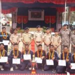 Felicitation Event Was Conducted By 124 Bn CRPF.           