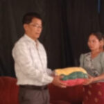 TMP Distributed Garments Amidst The  Poor. 