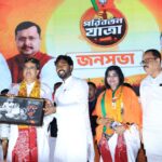 TMC Using Illegal Bangladeshis As Vote Bank : Chief Minister Of Tripura Dr. Manik Saha At Paribartan Yatra In Bardhaman, South West Bengal.