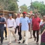 Left Front Intensifies Campaign For Dharmanagar By-Election; Candidate Amitabh Dutta Leads Door-To-Door Outreach.