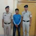Sonamura Police Station Arrested A Human Trafficker.