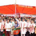 Chief Minister Of Tripura Dr. Manik Saha Welcomes 587 Voters From 147 Families In BJP.