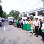 Chief Minister Of Tripura Dr. Manik Saha Flags Off 24 ALS/BLS Ambulances In Agartala.