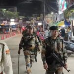 Security Tightened Ahead Of Dharmanagar By-Election, Police Conduct Flag March.