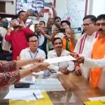 Three-Cornered Contest Heats Up Dharmanagar, BJP Flexes Muscle With Massive Rally—Nomination Filed By Candidate Jahar Chakraborty.