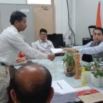 Ampi 23 Constituency RLD Party Submitted Nomination.                             