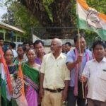 23 & 21 (St) Constituency Congress Candidates Submitted Nomination.                 