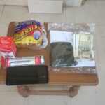 Sonamura Police  One Miscreant Arrested With A Total Of 16 Counterfeit ₹500 Indian Currency Notes.