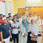 Sonamura police Recover 15 Mobile Phones & Hand Over To Owners.