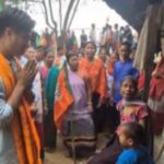 TTAADC Election 2026 :  BJP Activists Door To Door Campaign In Teliamura.