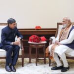 Governor Of West Bengal Meets The Prime Minister.