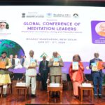 Vice President Shri C. P. Radhakrishnan Highlights Meditation As Path To Inner Peace And Clarity At The Global Conference Of Meditation Leaders In New Delhi.