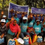 Human Right Commissions For United Nations Conducts Humanitarian Drive In Rohini, New Delhi.