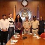 HOSMAT Hospitals Honours Head Constable Sridhar Murthy With Good Samaritan Award For Saving Life On Railway Tracks.