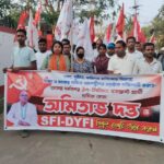 Dharmanagar By-Election : Student-Youth SFI Show Of Strength With Massive Rally Ahead Of Dharmanagar By-Election.
