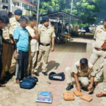 Seizes 6.770 Kg of Cannabis Worth ₹1 Lakh With 2 Drug Peddlers By Tripura Railway Police In Agartala Railway Station.