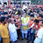 Chief Minister Dr. Manik Saha Welcomes Over 500 Voters In BJP From Tipra Motha.