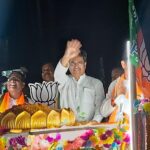 BJP’s Show Of Strength Ahead Of Dharmanagar By-Election, Massive Rally Led By Chief Minister.