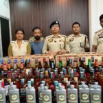 Anti-Liquor Drive Ahead Of Dharmanagar By-Election, Large Quantity Of Foreign Liquor Seized.
