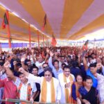 427 Voters Joined The BJP In The Presence Of The Chief Minister In Ampinagar.