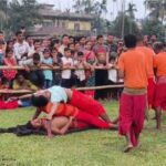 Traditional Charak Puja Celebrated In Dharmanagar, Devotees Flock To Dinanath Vidyamandir.