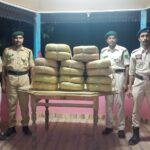 Sonamura Police Seize 33 KG DRY Cannabis, Worth 6.6 Lakh.