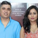 Jo Sharma (USA) Pan-India Debut With M4M – Motive For Murder Movie; Manoj Nandwana Attends Trailer Launch Directed By Mohan Vadlapatla.