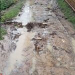 Villagers Are In Despair For Road Woes. 