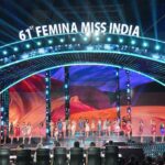 Indian Handloom Weaves Presented Through A Global Lens At The ‘Vishwa Sutra’ Collection At The 61st Femina Miss India.