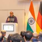 Raksha Mantri Exhorts Indian Diaspora In Germany To Continue Contributing To Stronger Bilateral Ties While Staying Rooted In Their Own Heritage.