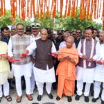 Raksha Mantri & UP Chief Minister Inaugurate ‘Nausena Shaurya Vatika’ In Lucknow.