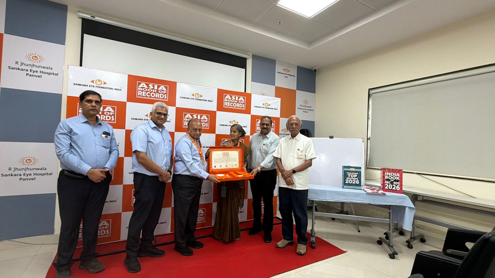 Sankara Eye Foundation India Sets Asia Book Of Records Milestone For  Maximum Free Eye Surgeries Under A Single Vision Programme. - TRIPURA STAR  NEWS