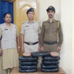 Sonamura Police Seize 10 KG DRY Cannabis, Worth 2 Lakh.