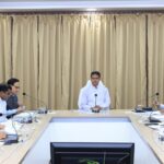 Chief Minister Of Tripura Dr. Manik Saha. Reviews Various Urban Development Projects.