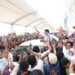 Mp And Former Tripura CM Biplab Kumar Deb Arrives In Tripura, After Bjp’s Bengal Poll Victory.
